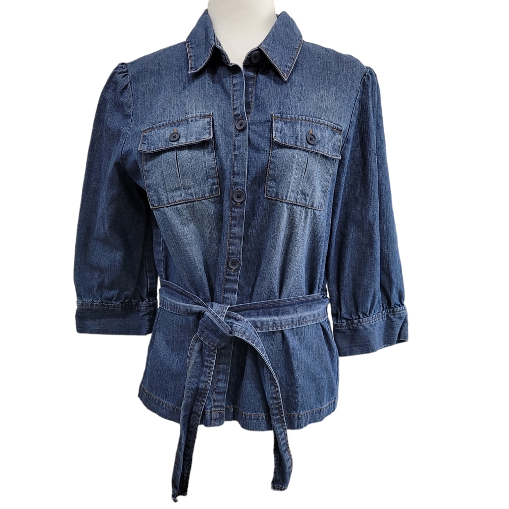 Denim Top Caribbean Joe Medium